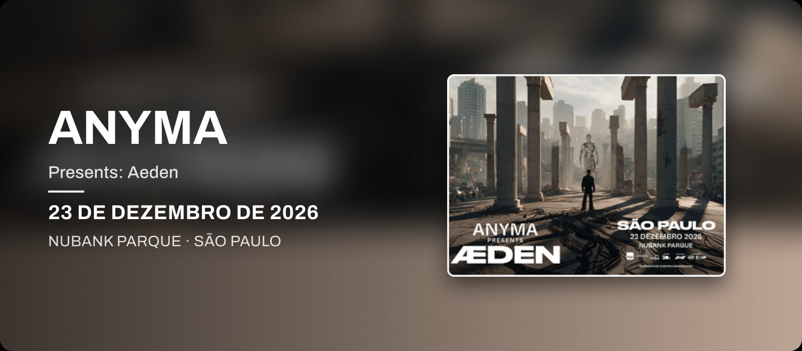 Anyma presents: Aeden